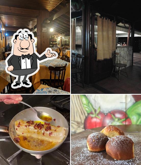 Gli interni di Ponte delle Tavole Pizzeria Piatti tipici lucani