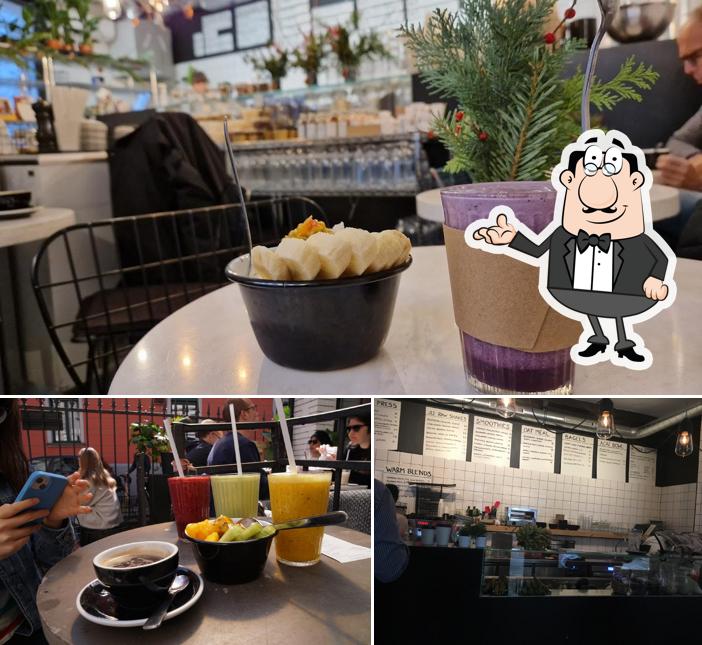 Siediti a un tavolo di Juicery 21