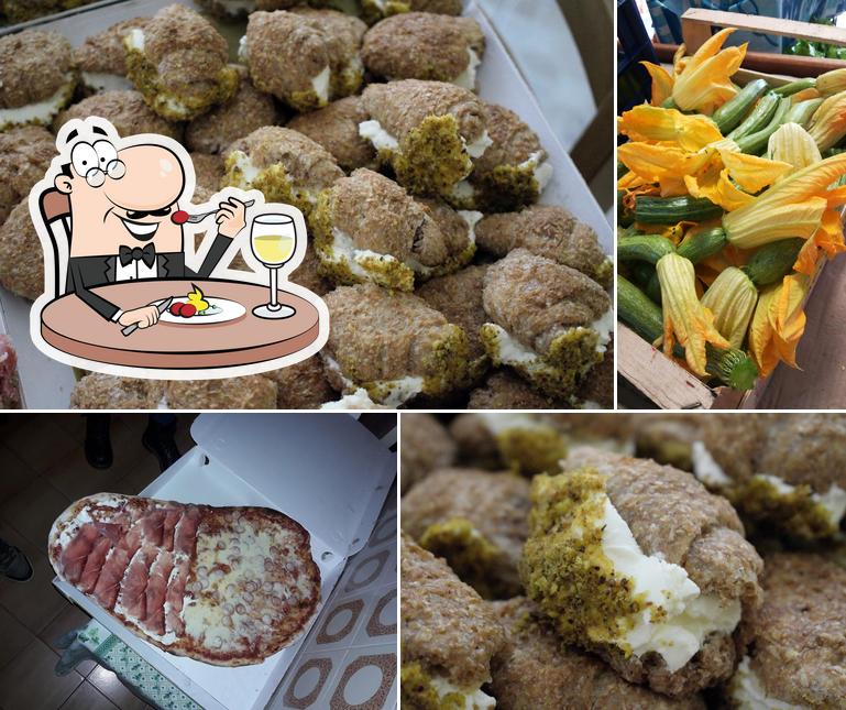 Cibo al Alimentari e Pizzeria Pieretti