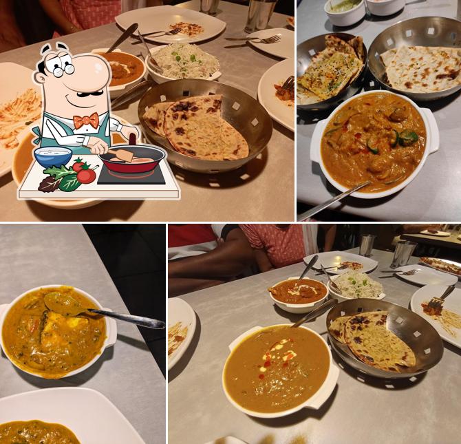 Chicken curry at All Seasons vegetarian Delicacies