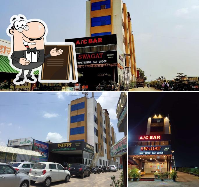 The exterior of Hotel Swagat And Lodging