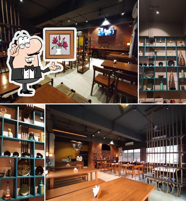 The interior of INFI PIZZERIA SAMA