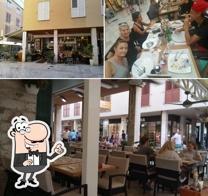 Dai un'occhiata agli interni di Restaurant Kompas