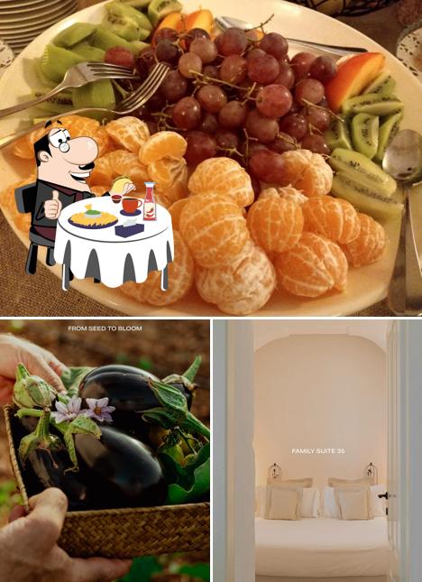 Piatto di formaggi al Masseria Le Carrube