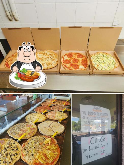 Guarda la foto che presenta la cibo e esterno di PIZZIDEA MAGIONE