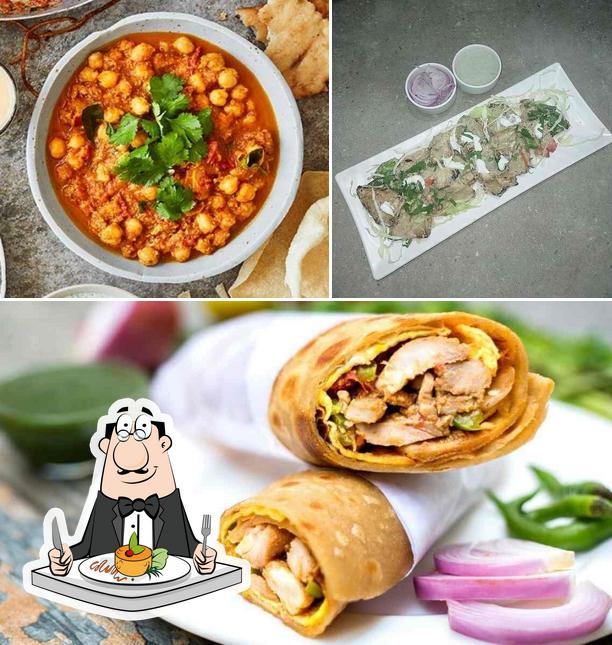 Food at Shahi Andaaz Restaurant