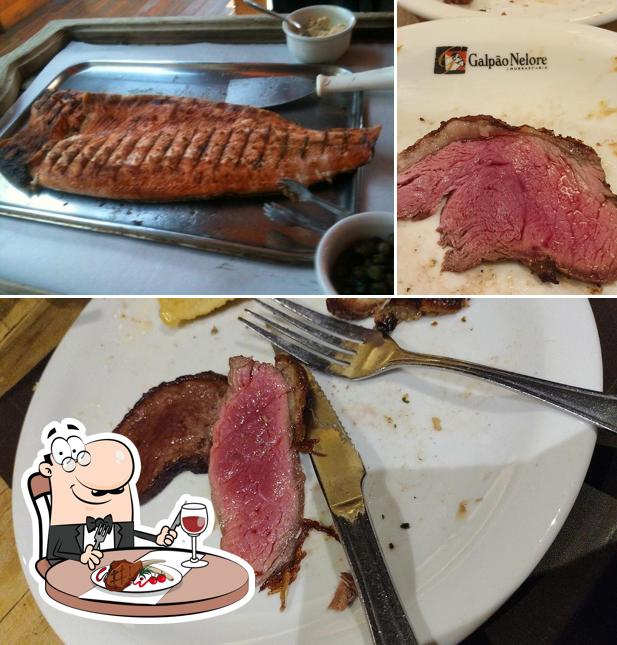 Prove pratos de carne no Galpão Nelore