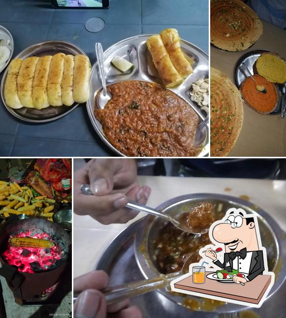 Meals at Akshar Pavbhaji