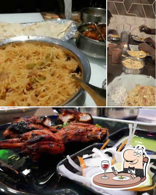 Food at Arabian Restaurant
