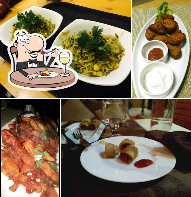 Food at D' Wood Cafe