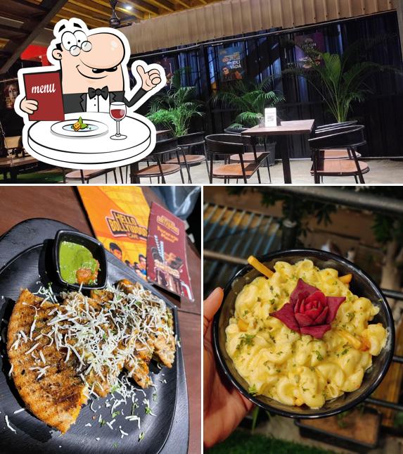 The photo of Hello Bollywood Cafe’s food and interior