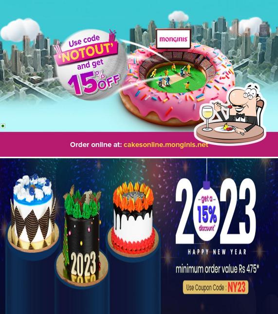 Food at Monginis Cake Shop
