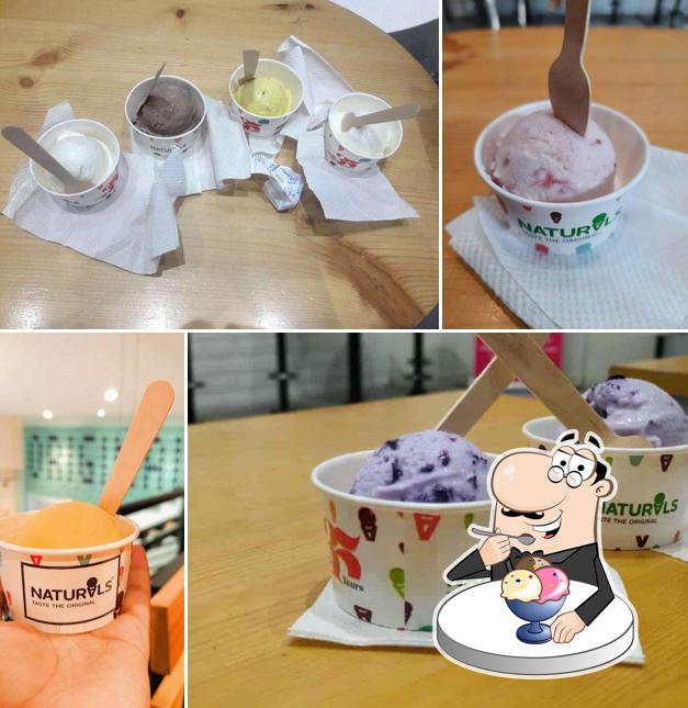 Don’t forget to try out a dessert at Naturals Ice Cream