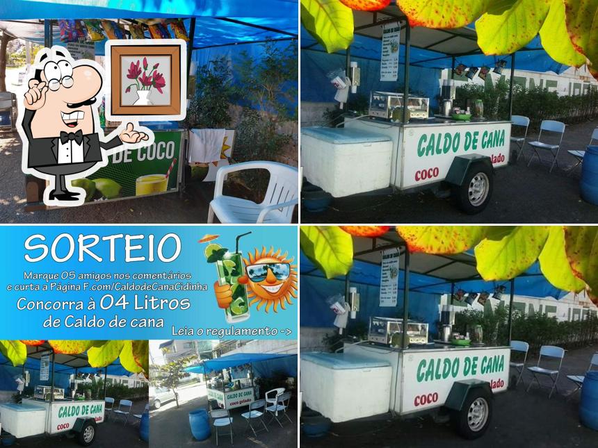 O interior do Caldo De Cana Da Cidinha