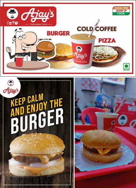 Get a burger at Ajay's - Rajpipla, Narmada