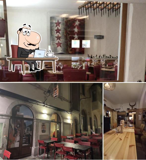 Gli interni di Vieux-Valais Sion