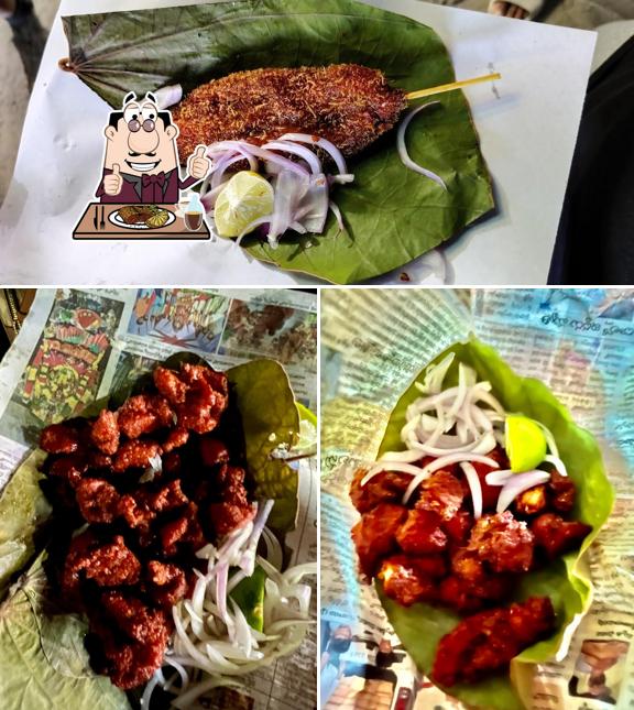 Get meat dishes at Bismillah Khan Chicken Pakodi