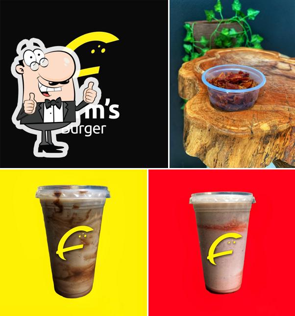 Look at this photo of Farm's Burger