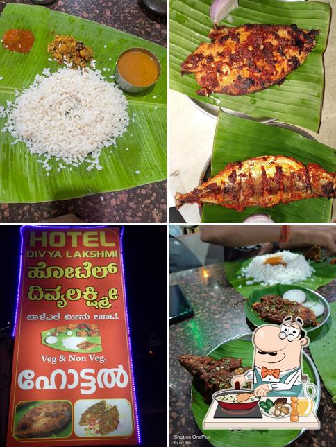 Fried rice at Hotel Divya Lakshmi
