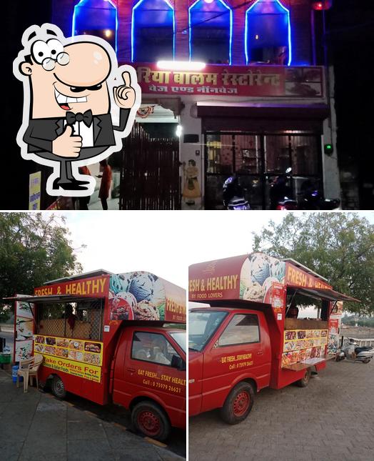 Look at this image of Kesariya balam restaurant