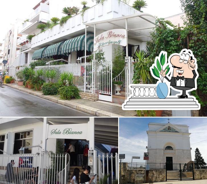 Gli esterni di La Nuova Sala Bianca