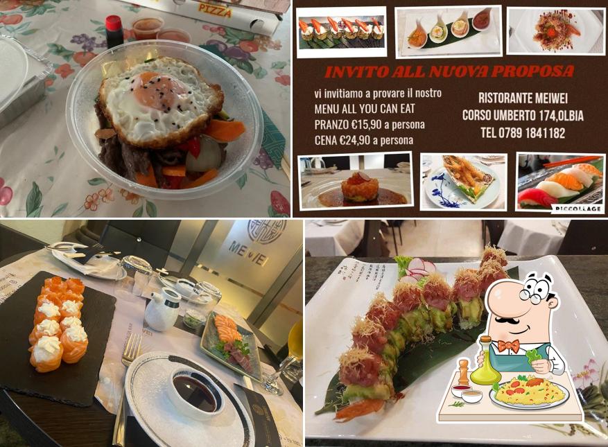 Platti al Ristorante Giapponese e Cinese Meiwei