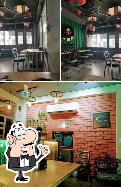 The interior of Two Spoons Cafe