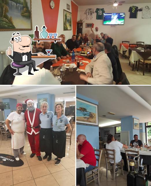 Gli interni di Sesto Senso Food Drink Sleep