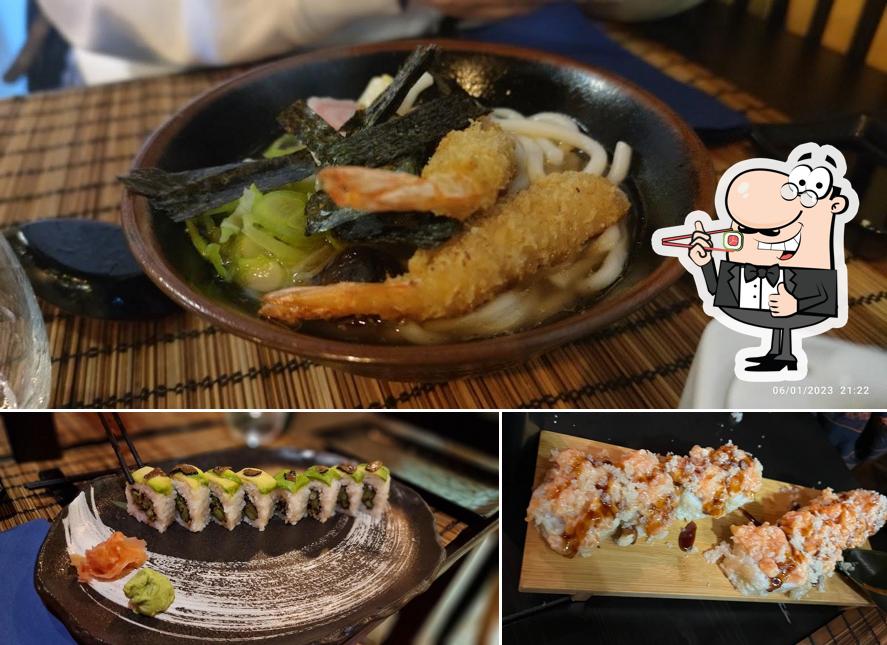 Prenditi le diverse opzioni di sushi