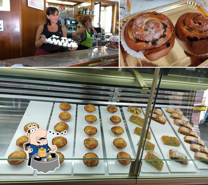 Platti al Bar Pasticceria Vezza Rosa