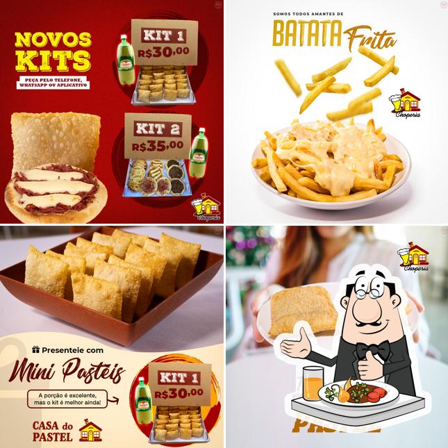 Comida em Casa do Pastel