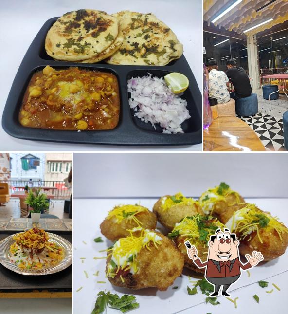 Food at Chaat Adda