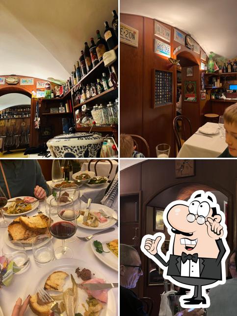 Gli interni di Da Fabio