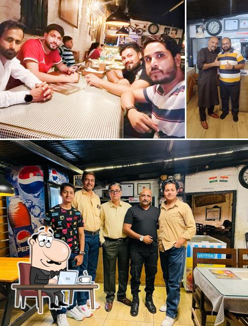 Among various things one can find interior and food at Khan Bhai Restaurant