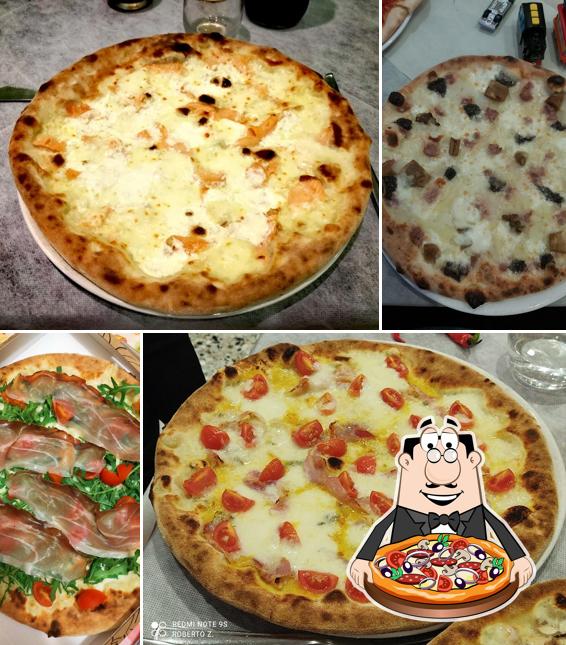Ordina tra le molte varianti di pizza