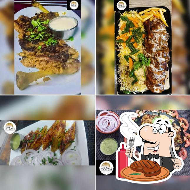Pluto's Restaurant Choolaimedu provides meat dishes