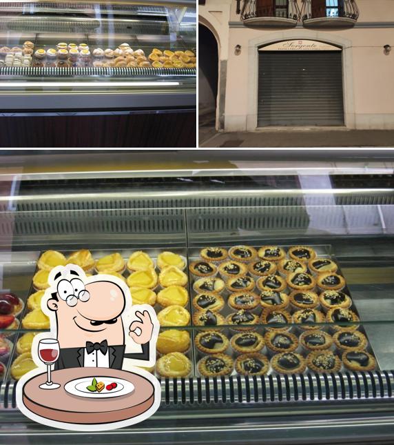 Platti al Pasticceria Sorgente