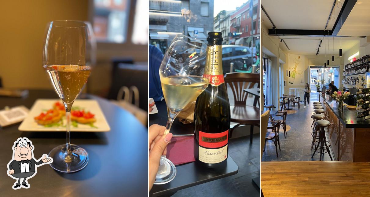 Gli interni di Il Vinaio al calice