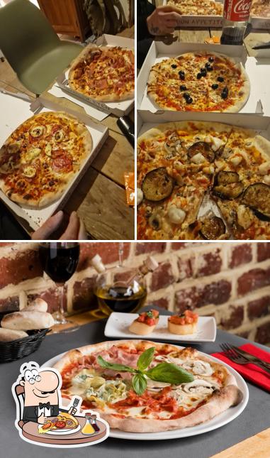 Choisissez des pizzas à Di Russo