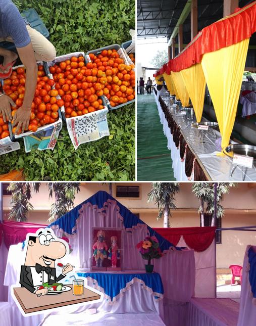 This is the picture displaying food and interior at Gayatri Bhojanalay & Catering Services