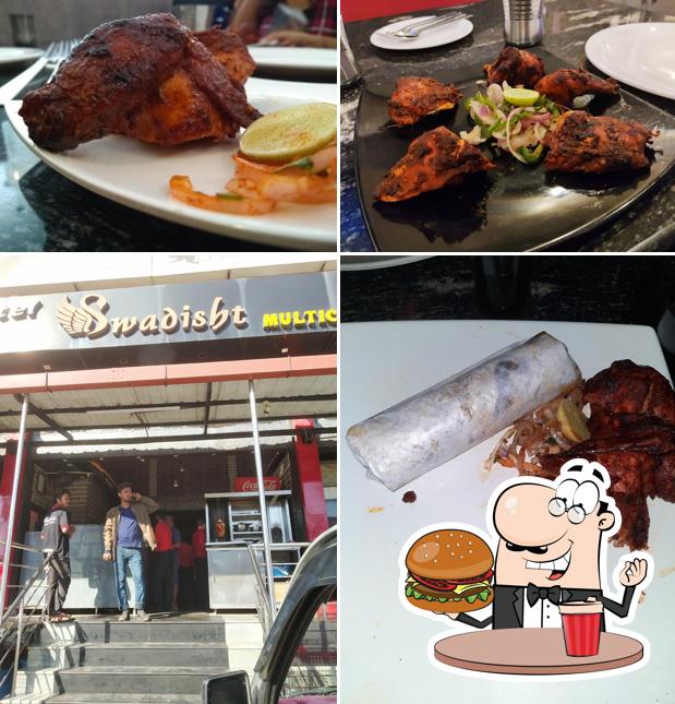 Order a burger at Samanvay Luxury Boutique Hotel, UDUP Hotel Udupi Residency Hotel Swadisht Bannanje