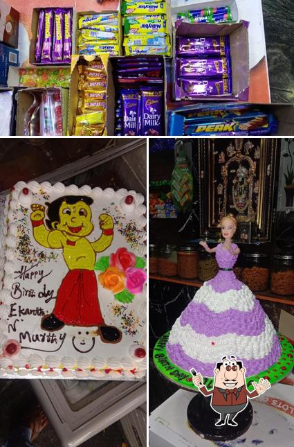 Food at Iyengar cake and bake