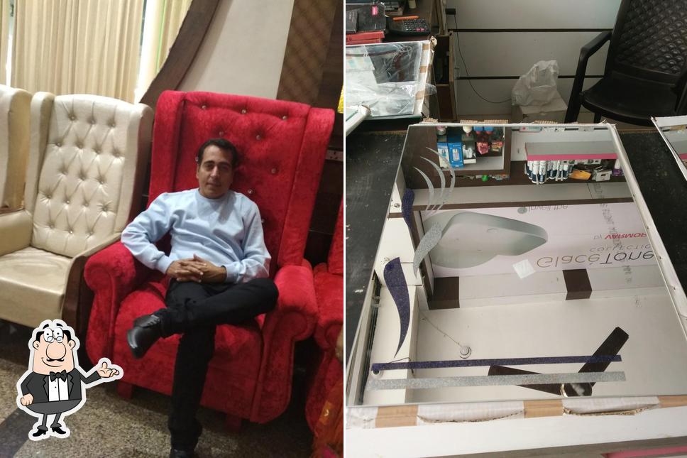 Check out how Jagdambey Sweets looks inside