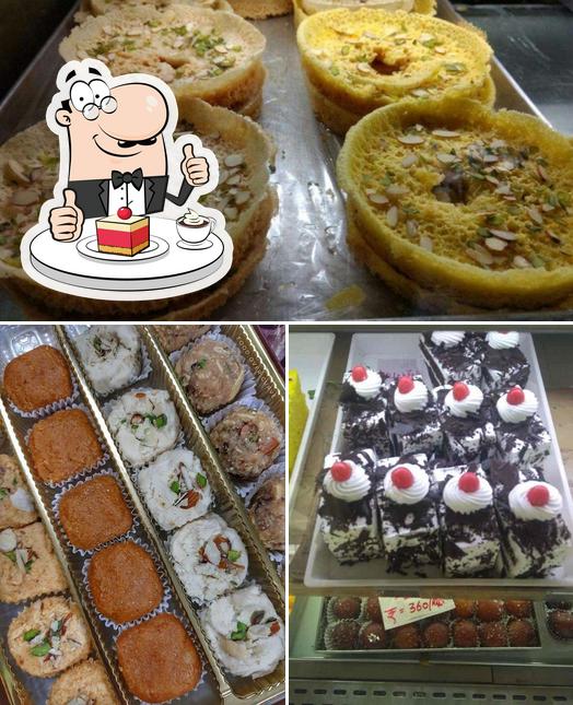 Ksheer Sagar offers a range of sweet dishes