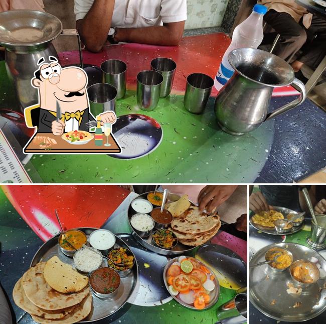 Meals at New Sharma Dhaba