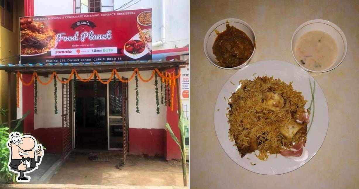 Look at this photo of Roni's Food Planet