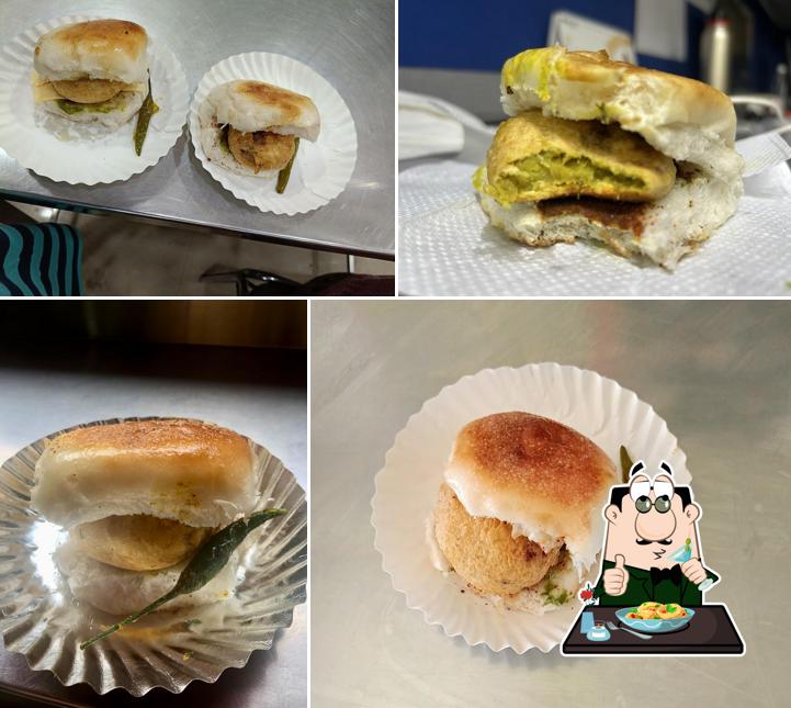 Vada pav at Sri Ganesh Bombay Vada Pav Corner