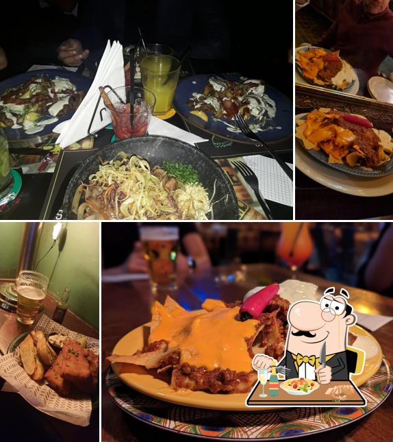 Platos en Sheridan's Irish Pub