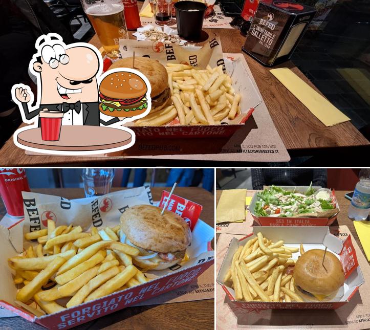 Prenditi un hamburger a Befed Paratico