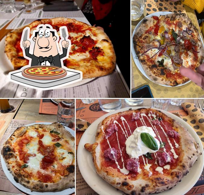 Prenditi tra le svariate varianti di pizza